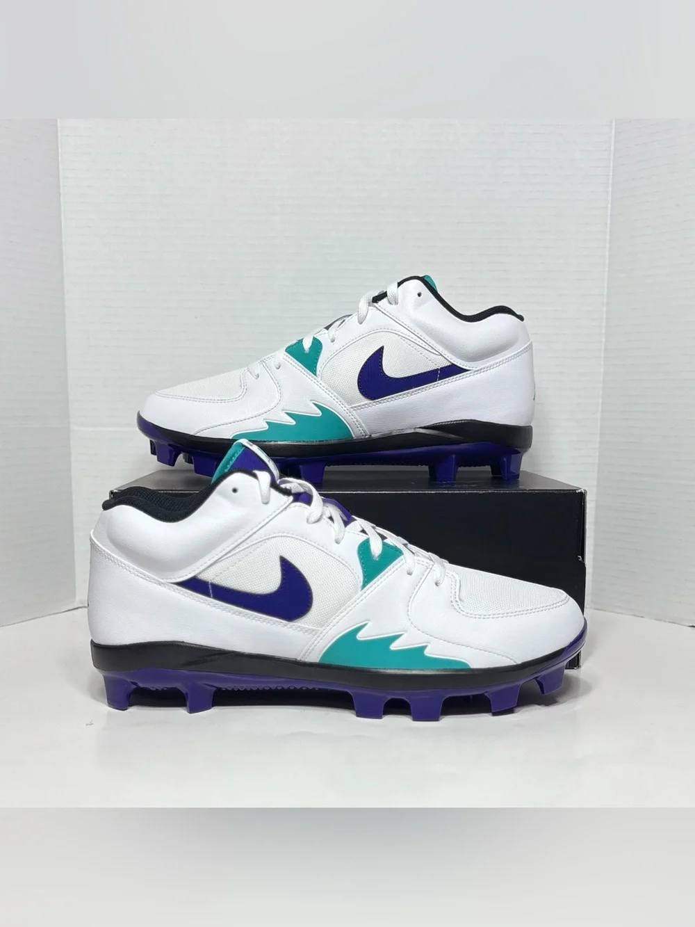 NEW Nike Air Jordan Stadium 90 Low MCS Men's Baseball Cleats HQ0211-105 Size 12